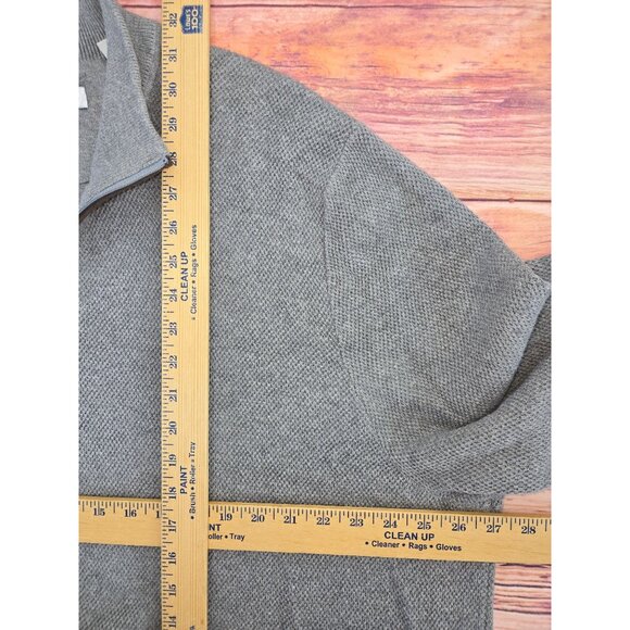 Tommy Bahama Gray Mens Half-Zip Sweater XXXL Cotton/Cashmere/Silk - Picture 9 of 9